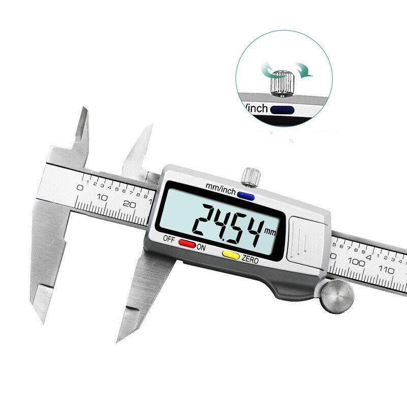 Precision Measuring Tool 150mm Stainless Steel Digital Caliper ...