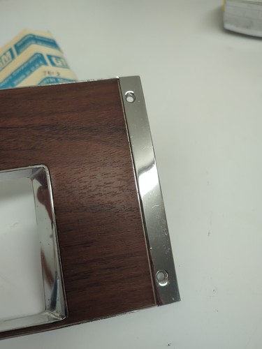 NOS 69 Camaro Rosewood Center Console Shift Plate 4 Speed 3949537 1969 Woodgrain - Bild 3 von 24