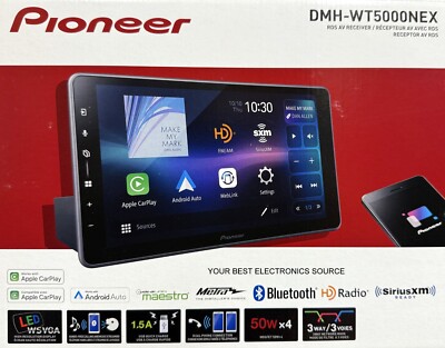 NEW Pioneer DMH-WT5000NEX 9'' LCD Digital Media Receiver w/ CarPlay/Android Auto