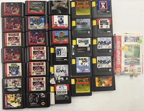genesis game lot #2