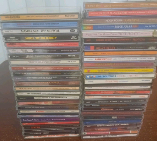 MOVIE SOUNDTRACK CD LOT OF 50 TV Drama Comedy Romance Hollywood (4)
