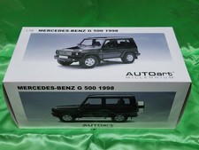 Autoart 1/18 Mercedes-Benz G500 1998 Black Collectables 17+