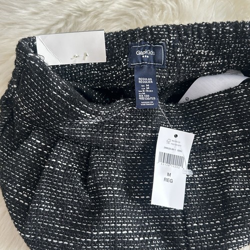 Gap Kids Tweed Black Shorts Size Medium Girls NWT - Picture 4 of 5