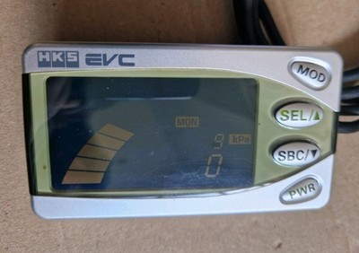 HKS EVC V 5 SILBER ELEKTRONISCHER BOOSTREGLER EBC TURBO 