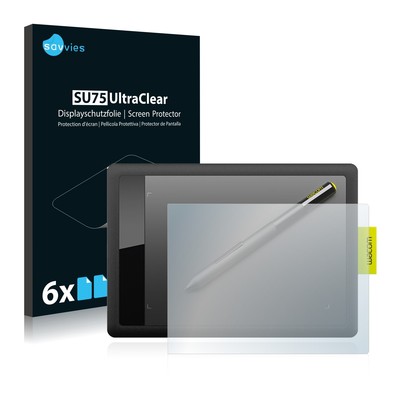 6x Schutzfolie für Wacom One s CTL-471 Display Schutz Folie