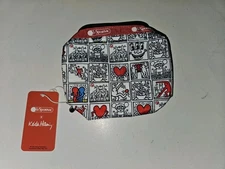 LeSportsac Keith Haring Love New York Rectangular Cosmetic Bag NWT