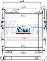 Nissens 96960 LadeluftküHler LLK TurboküHler KüHler