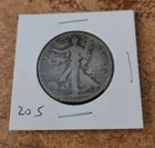 1920 s circulated Walking Liberty half dollar
