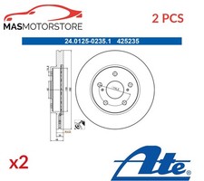 BREMSSCHEIBEN SATZ PAAR VORNE ATE 240125-02351 2PCS A FÜR SUZUKI SWACE