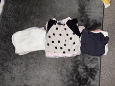 0-3 Months Girls Vest & Sleepsuit Bundle