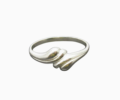 Handmade 925 Silver Ring - Wave Design, Delicate & Elegant, Ladies Ring