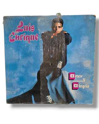 Luis Enrique Amor Y Alegria Vinyl LP 1988 Desesperado Tú No Le Amas Le Temes