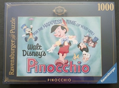 Ravensburger Walt Disney Pinocchio Treasures From the Vault Puzzle 1000 Pcs NEW