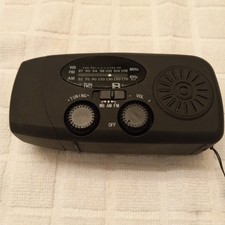 Emergency Solar Hand Crank Weather Radio 20000mAh Power Bank Charger Flash Light