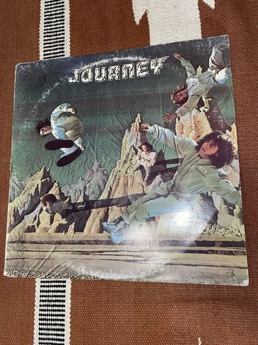 JOURNEY Self Titled Vinyl LP 1975 Columbia - VG