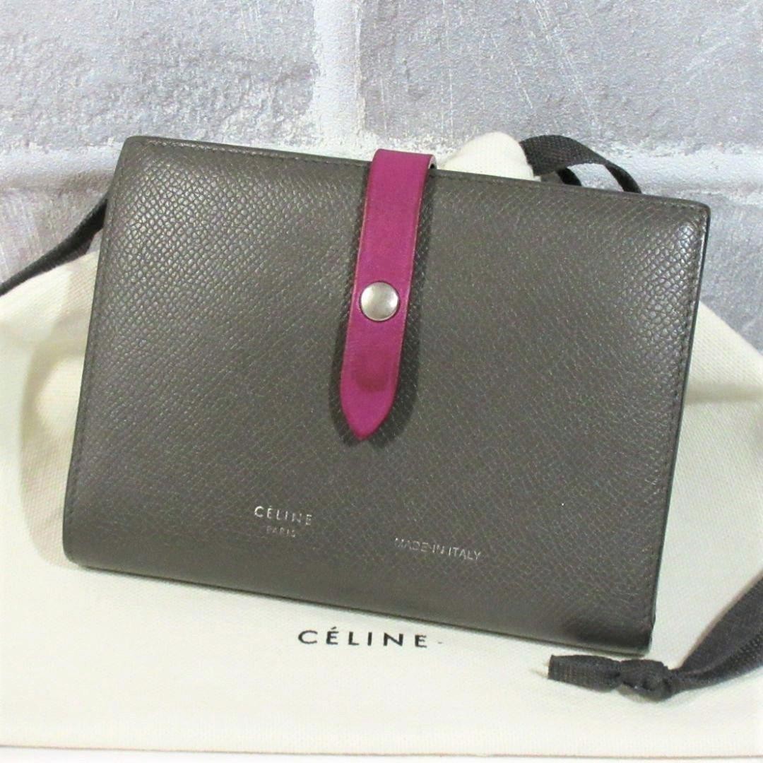 Celine Lavender x Gray Multi Function Medium Wall… - image 1