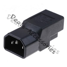 C14 to Nema 5-15R PDU USP power adapter IEC male to US female adapter plug 1PCS 