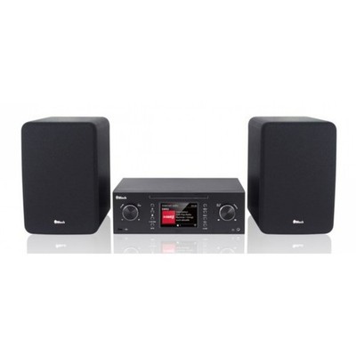 Audioblock MHF-50 schwarz Mikroanlage 2x40W DAB+ WLAN Bluetooth vom Fachhandel