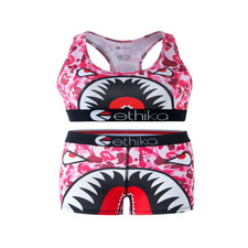 2PC Women's New Stylish Breathable Ethika The Staple Boxer Briefs