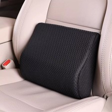 Memory Foam Lumbar Support Pillow for Car Mid/Lower Back Support Cushion for Car