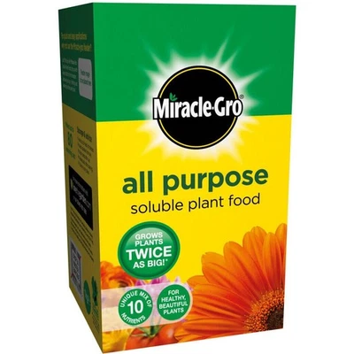 Miracle Gro All Purpose Soluble Plant Food 500g for Flowers Veg Houseplants