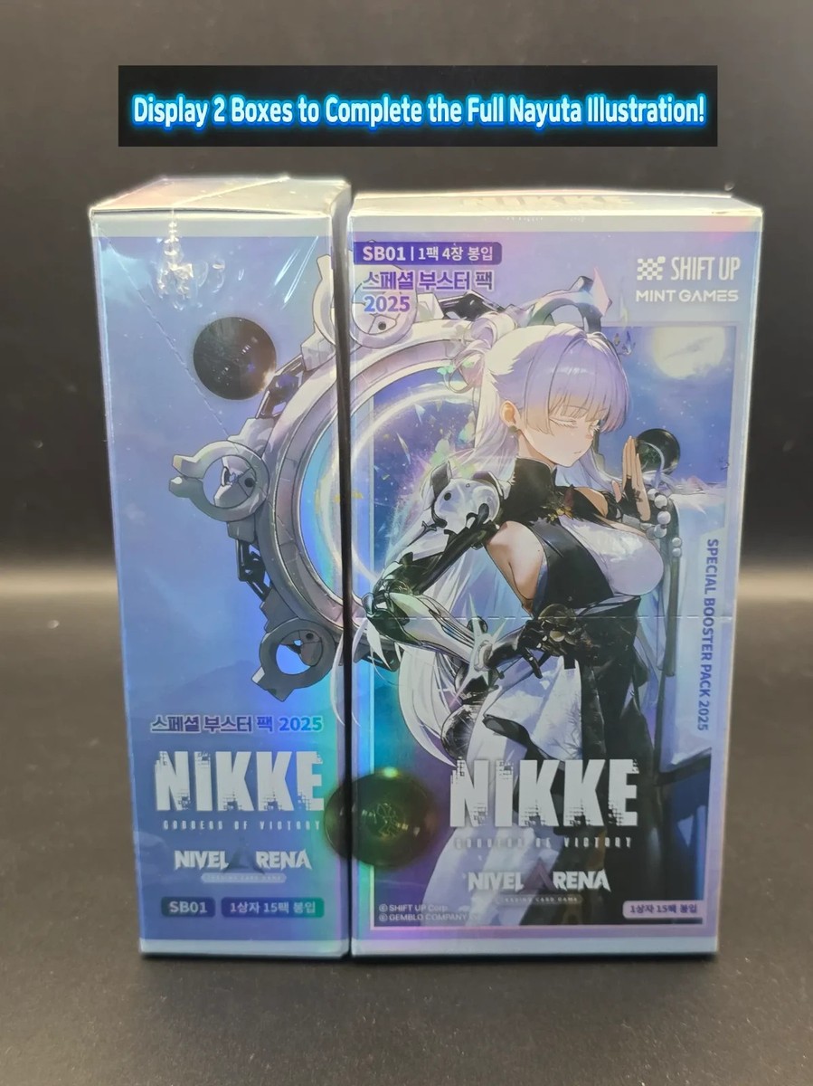 Nikke Goddess of Victory Nivel SB01 Special Booster Box Sealed