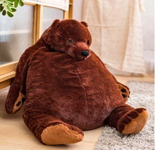 Djungelskog Bear Giant Simulation Bear Toy Stuffed Animal Plush Doll Huge Teddy