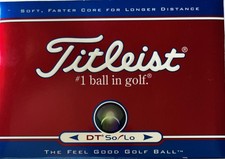 Titleist DT SoLo Golf Balls 12 Count Brand New In Sleeves