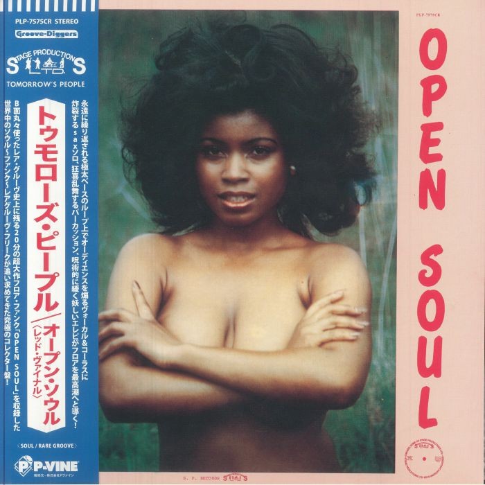 TOMORROW'S PEOPLE - Open Soul (reissue) - limited red vinyl LP with obi-strip