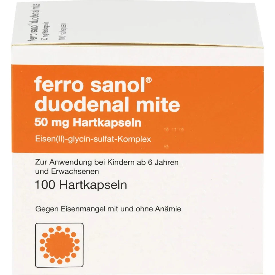 UCB PHARMA GMBH Ferro Sanol Duodenal Mite 50 mg Magensaftr.hartk. 100St - 00940890