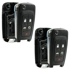 2 Replacement For 2014 2015 2016 2017 Chevrolet Impala Limited Flip Key Fob Case 2 Replacement For 2014 2015 2016 2017 Chevrolet Impala Limited Flip Key Fob Case