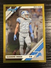 2019 Panini Donruss - Quandre Diggs #96 Press Proof Gold /50