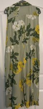LuLaRoe Womens XL Green/Yellow/White Floral W...