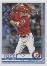 2019 Topps Father's Day Blue 31/50 Carlos Tocci #649 4pn
