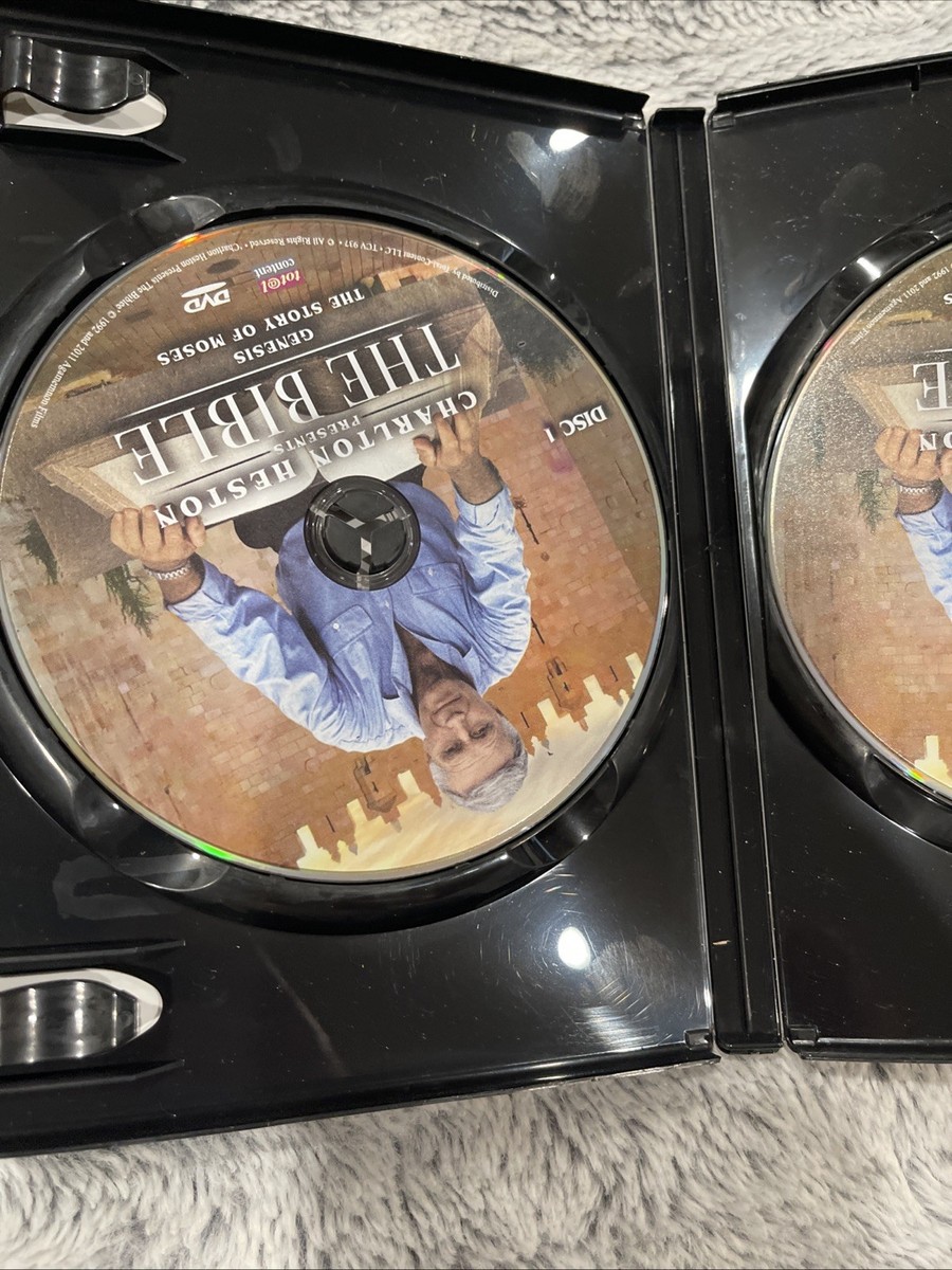 Charlton Heston Presents The Bible (DVD 2011, 1992) 2 Disc Set | eBay