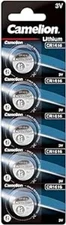 5 Camelion Cr1616 Batteries Lithium 3V Button Dl1616 Ecr1616 5Bl Exp 2031 Ne