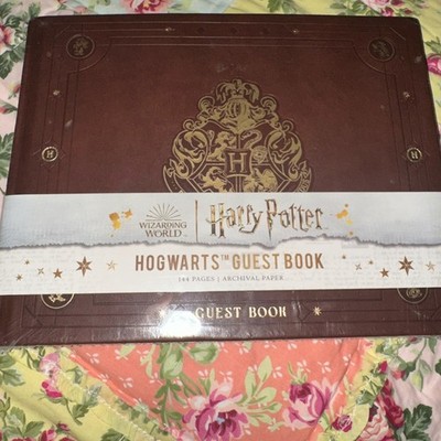 Harry Potter Hogwarts Guest Book Wedding Wizarding World Universal Studios New