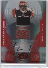 2008 Leaf Certified Materials Mirror Red Signatures /250 Andre Caldwell Auto 3c7
