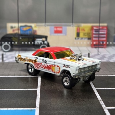 Hot Wheels Garage 1968 Ford Mercury Comet Cyclone Psycho Psyclone Dragster 1/64