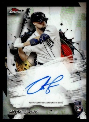 2024 Topps Finest Refractor Auto Andre Lipcius #FA-AL