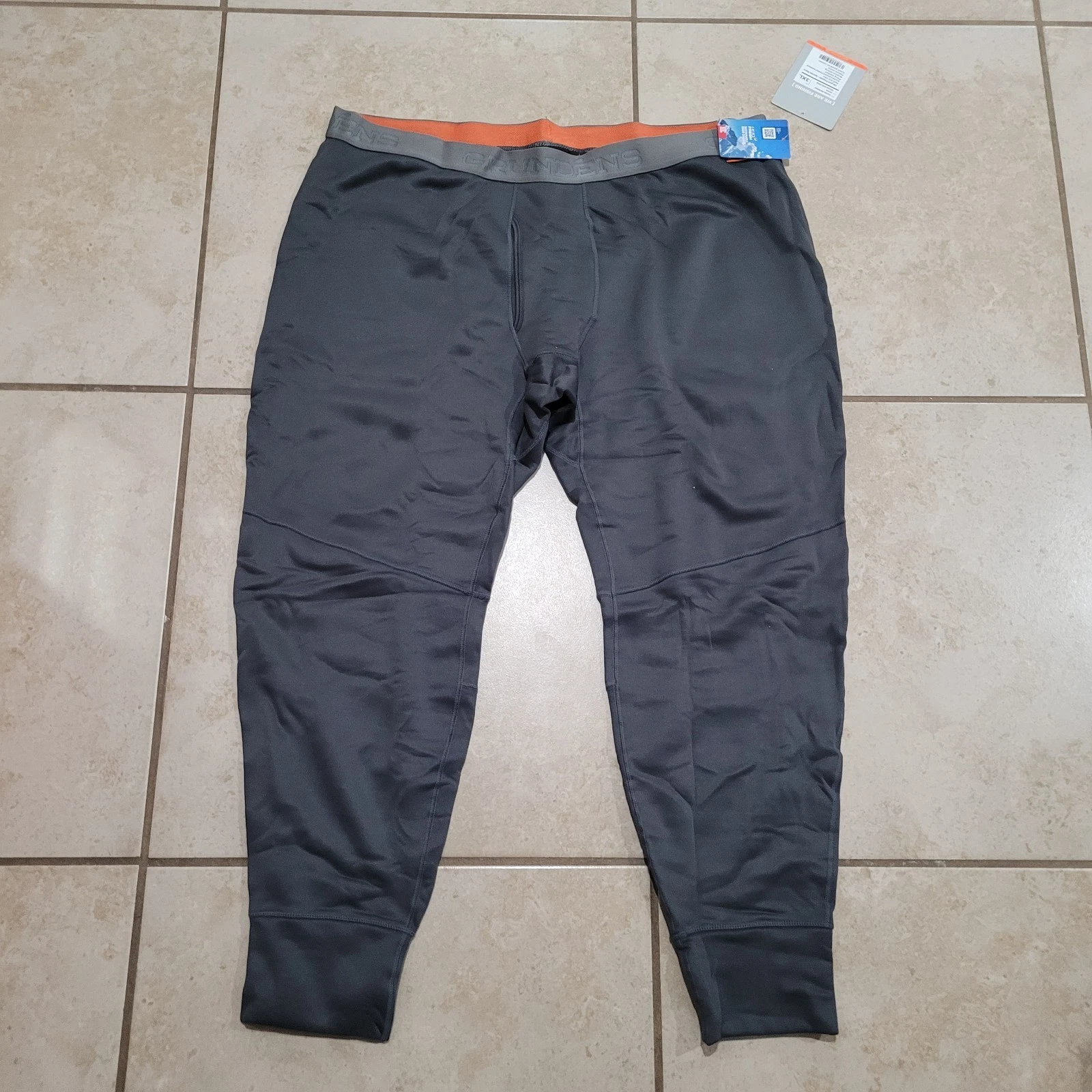 grundens grundies mid bottom anchor Size 3XL thermal Gray