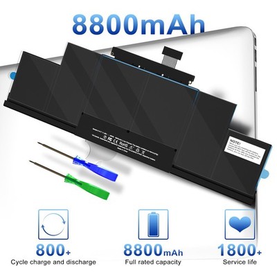 A1417 Battery for MacBook Pro 15 inch A1398 Mid 2012 Early 2013 EMC 2512 2673