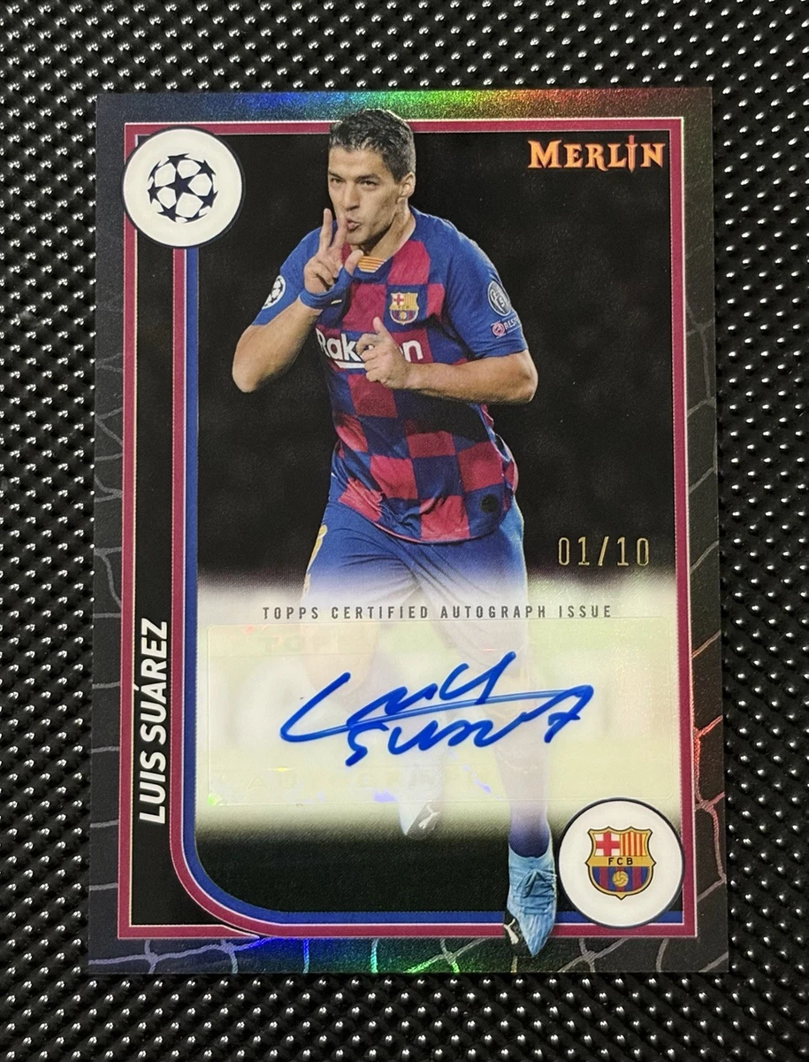 Topps Soccer FC Barcelona Autographed Sports Trading Cards