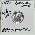 1963 P Roosevelt Dime CHOICE BU ! Great Luster - .99 Cents Shipping!