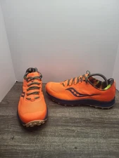 Saucony Peregrine 12 Campfire Story Orange Running Shoes Men's Size 9.5