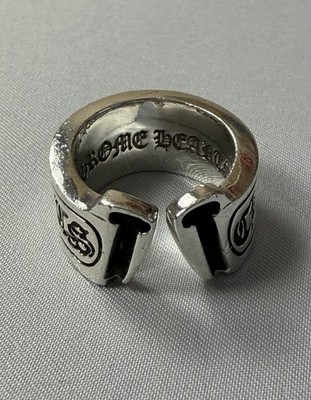 Chrome Hearts Sterling Silver 925 Band Ring 2005 | eBay