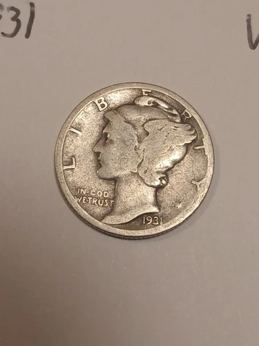 1931-P Mercury Dime — photo from another recent sale