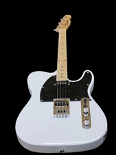 GREAT PLAYING NEW  4 STRING SOLID Tele STYLE TENOR ELECTRIC GUITAR W/ GIG BAG
