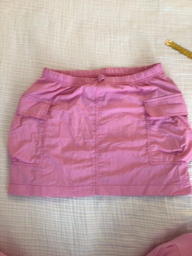 Girls Art Class Pink Windbreaker Cargo Mini Skirt Size XL 14 - Picture 2 of 8
