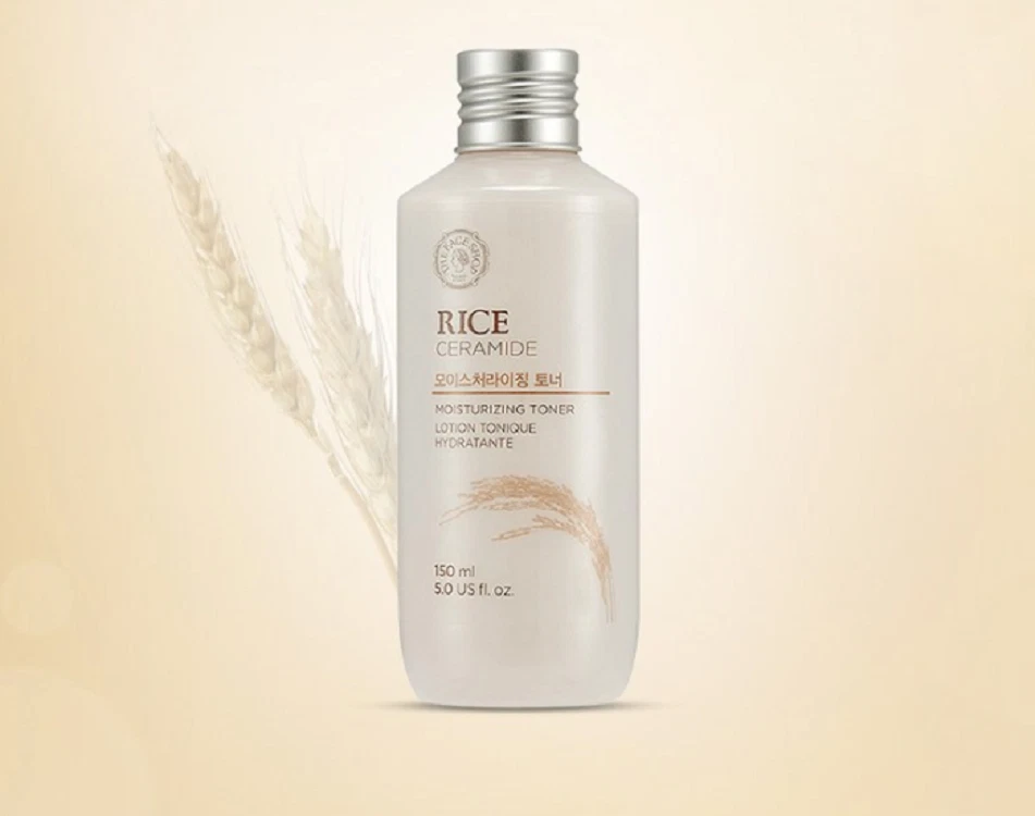 The Face Shop Arroz y Ceramida Hidratante Cuidado de la Piel Set Tónico y Emulsión 150 ml Foto 3 de 4